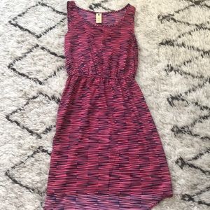 Pink and Navy Dress